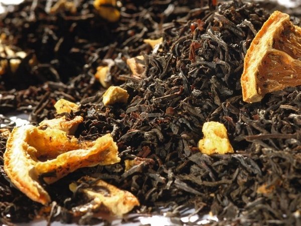 Schwarzer Tee Sweet Orange, aromatisiert